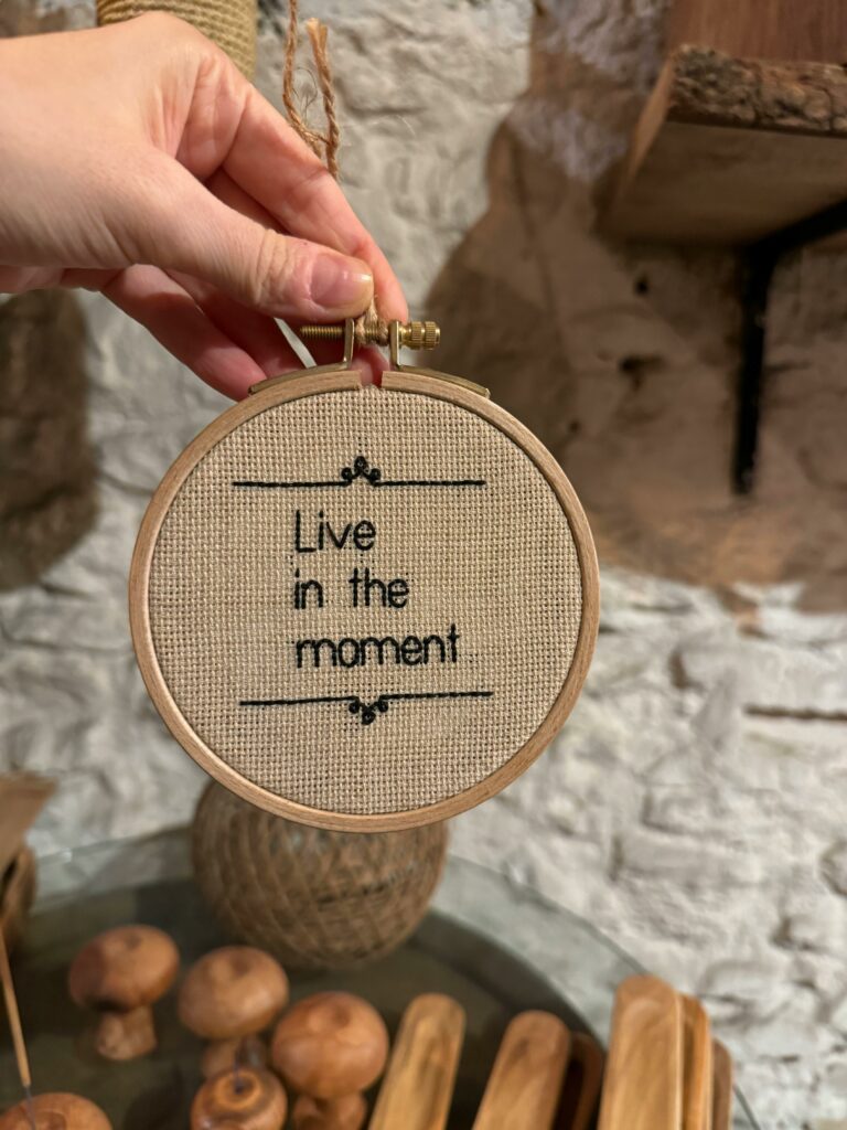 vivre le moment présent